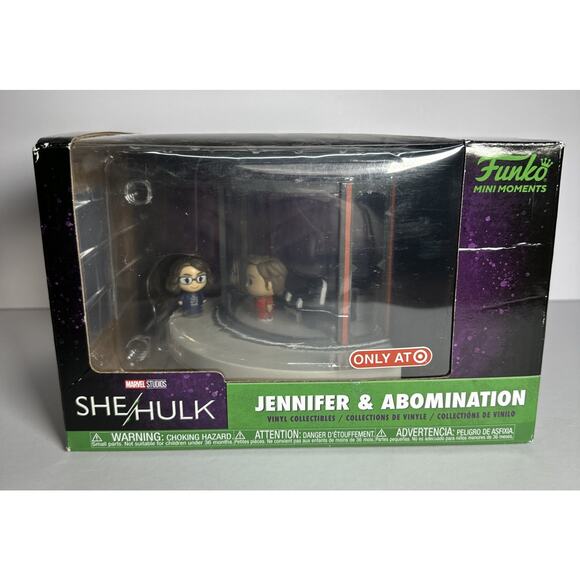 Funko Mini Moments: Marvel - Jennifer & Abomination - Target (Exclusive) - Picture 1 of 6